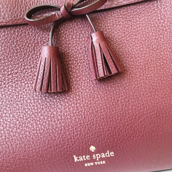NWT Kate Spade Satchel&Crossbody with Tassels - Picture 4 of 8